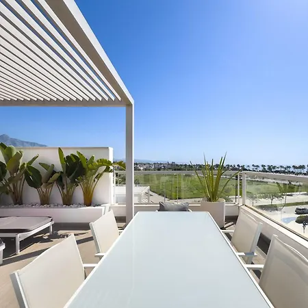 Apartment Beachfront Luxury Rooftop Penthouse Wifi Pools Grill I O Nac Paddle Marbella